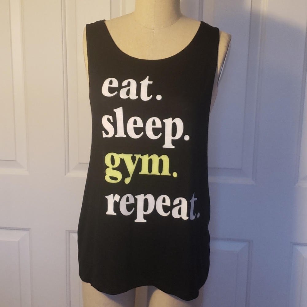 Gym muscle tank